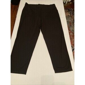 Cathy Daniel’s Women’s Size 1X Black Pants Straight Legs Pockets Excellent Cond